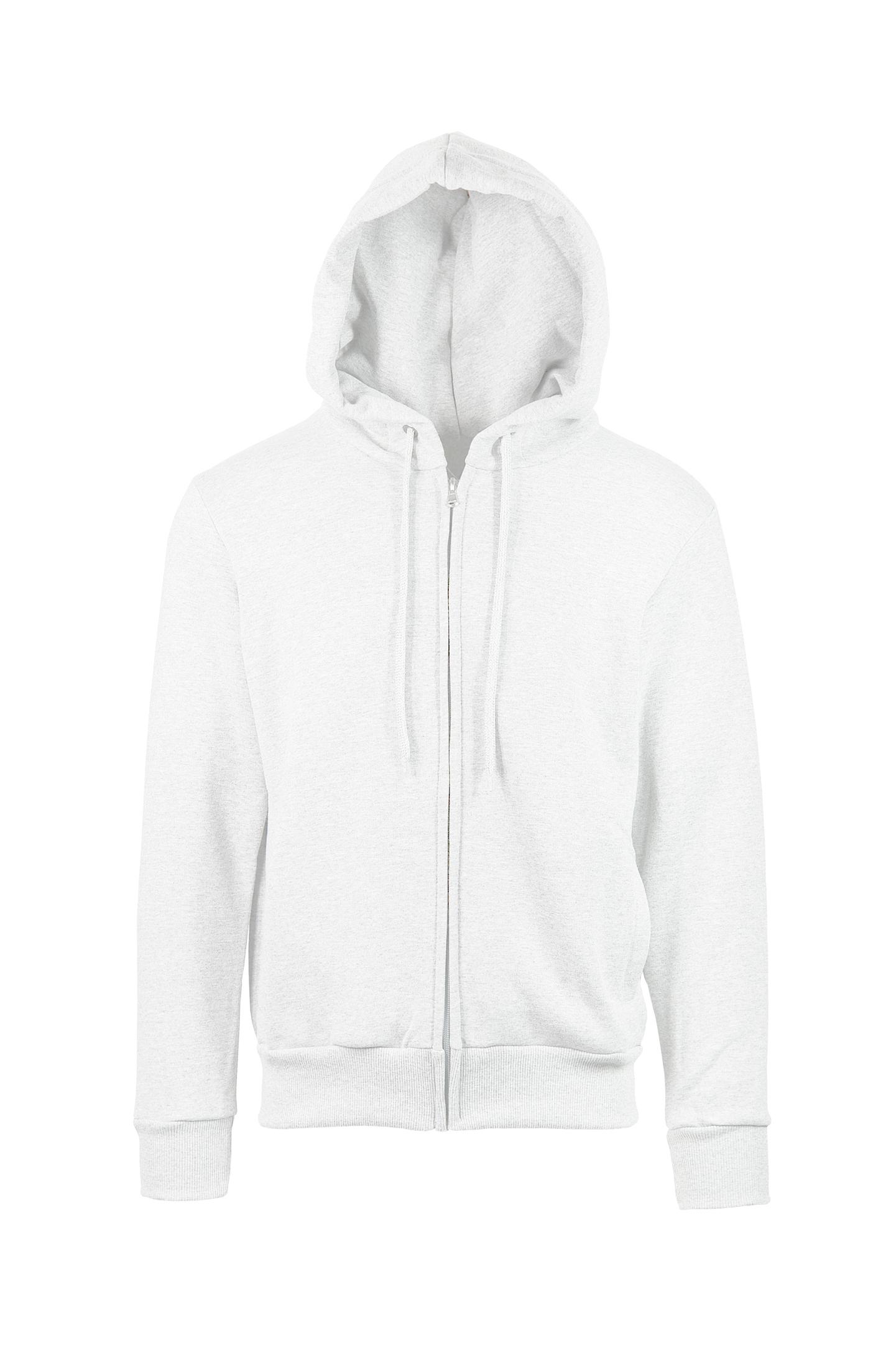 Zachte hoodie met ritssluiting - 98 - Crèmewit