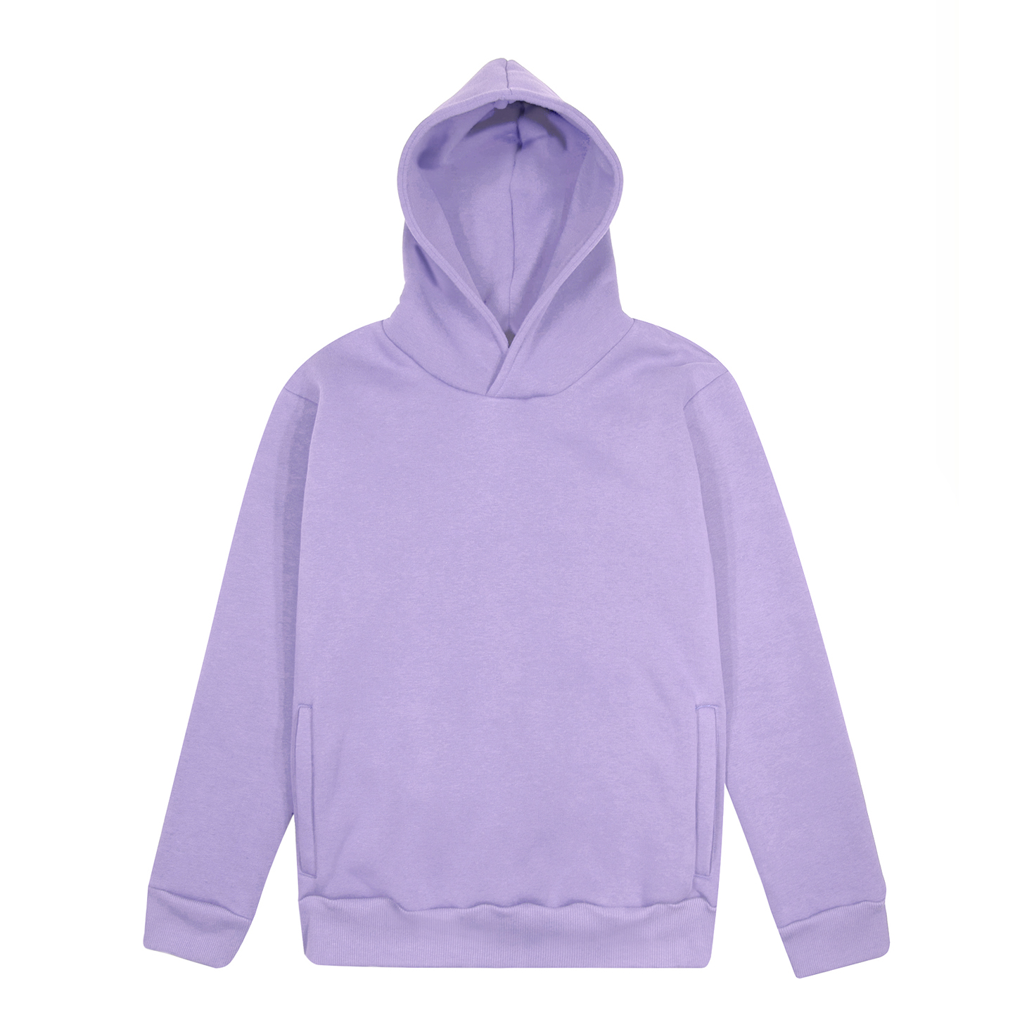 Sweat à capuche doux unisexe Mya, coupe urbaine - LI - Lilas