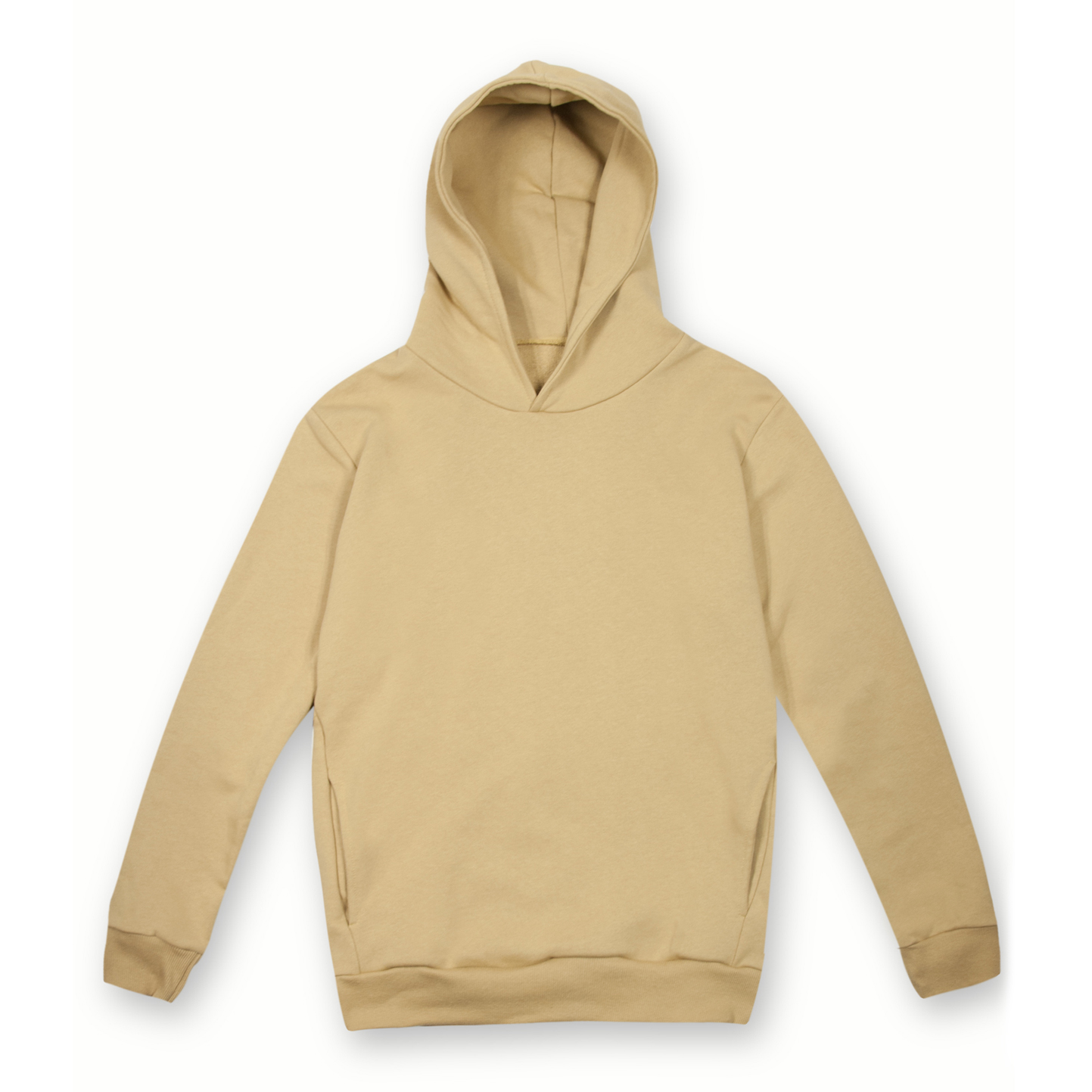Sweat à capuche doux unisexe Mya, coupe urbaine - CL - Chameau