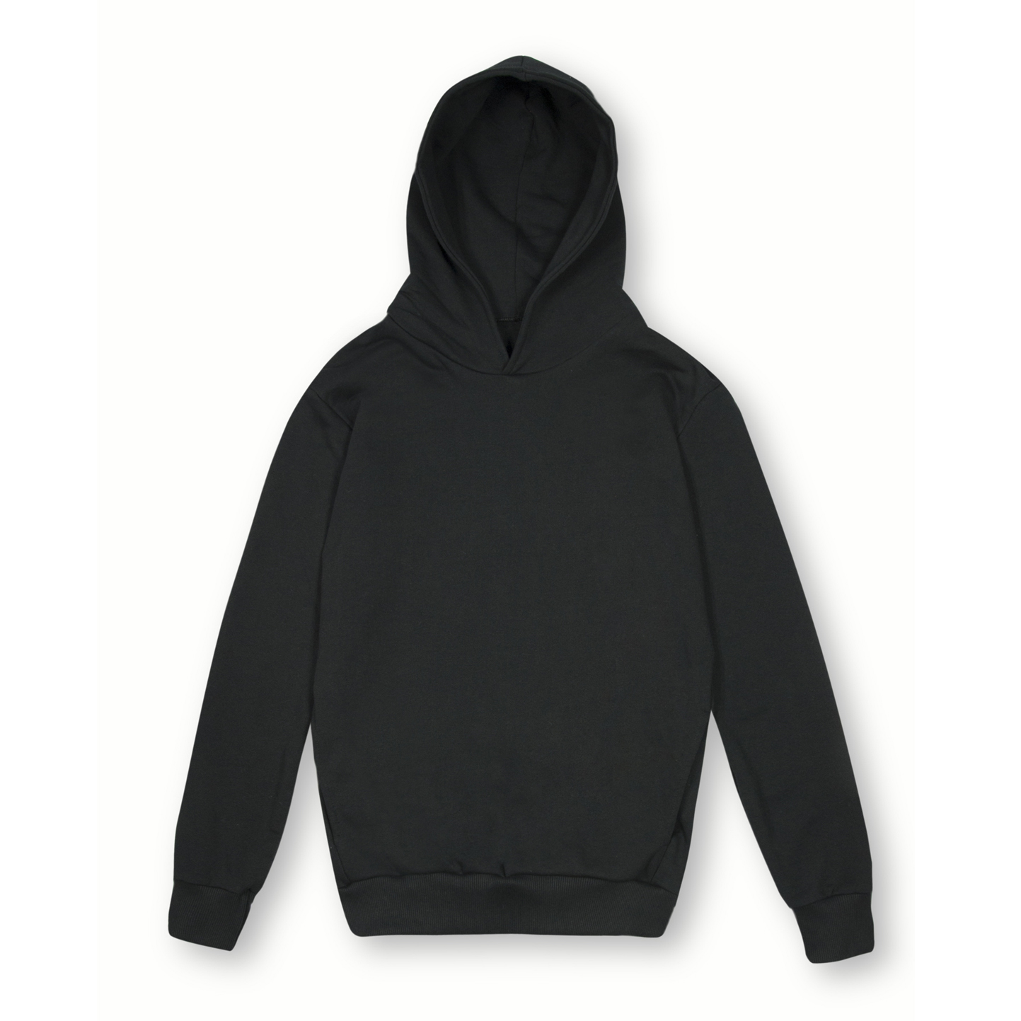 Sweat à capuche doux unisexe Mya, coupe urbaine - 12 - Noir