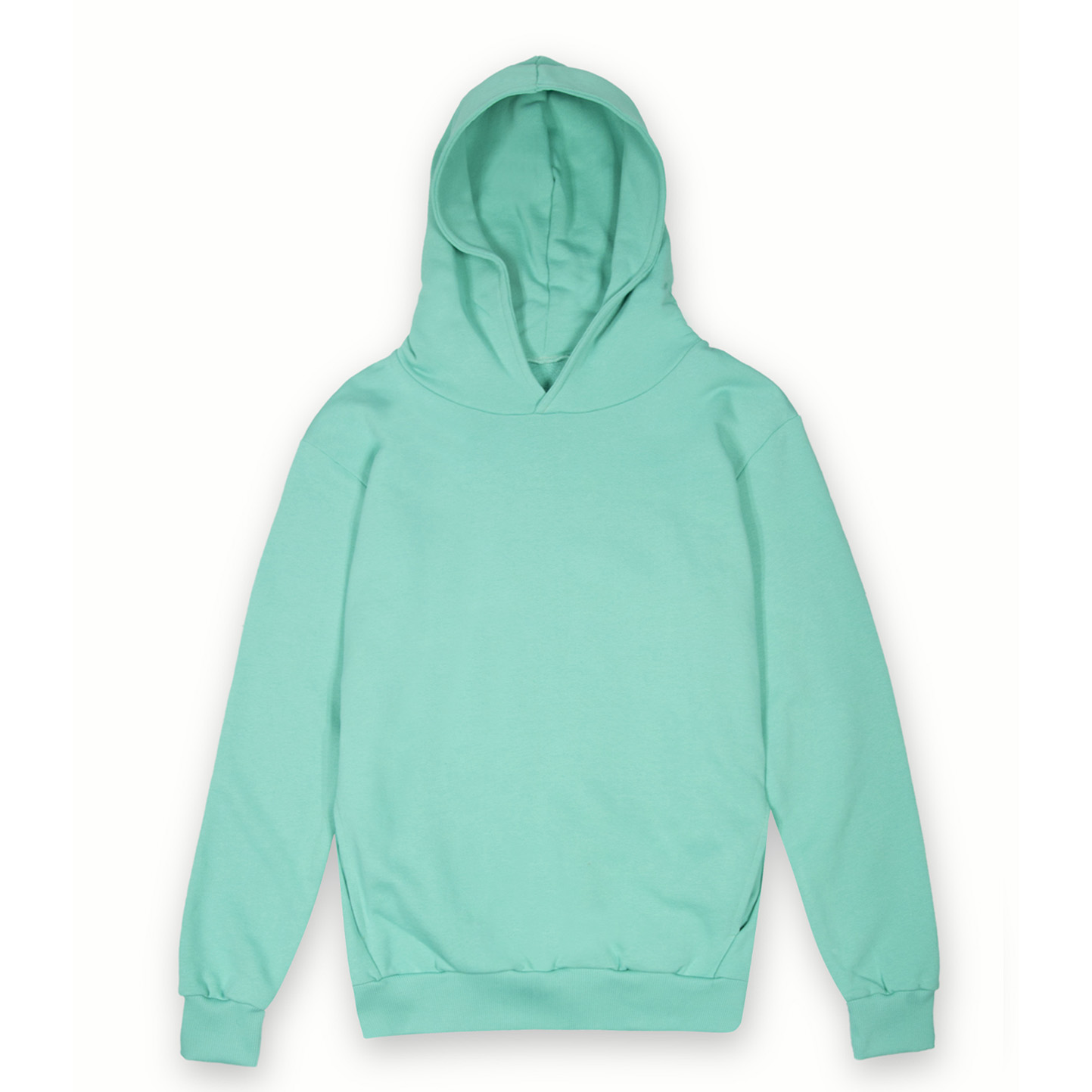 Sweat à capuche unisexe Sya en molleton, coupe urbaine - RF - Eau de mer