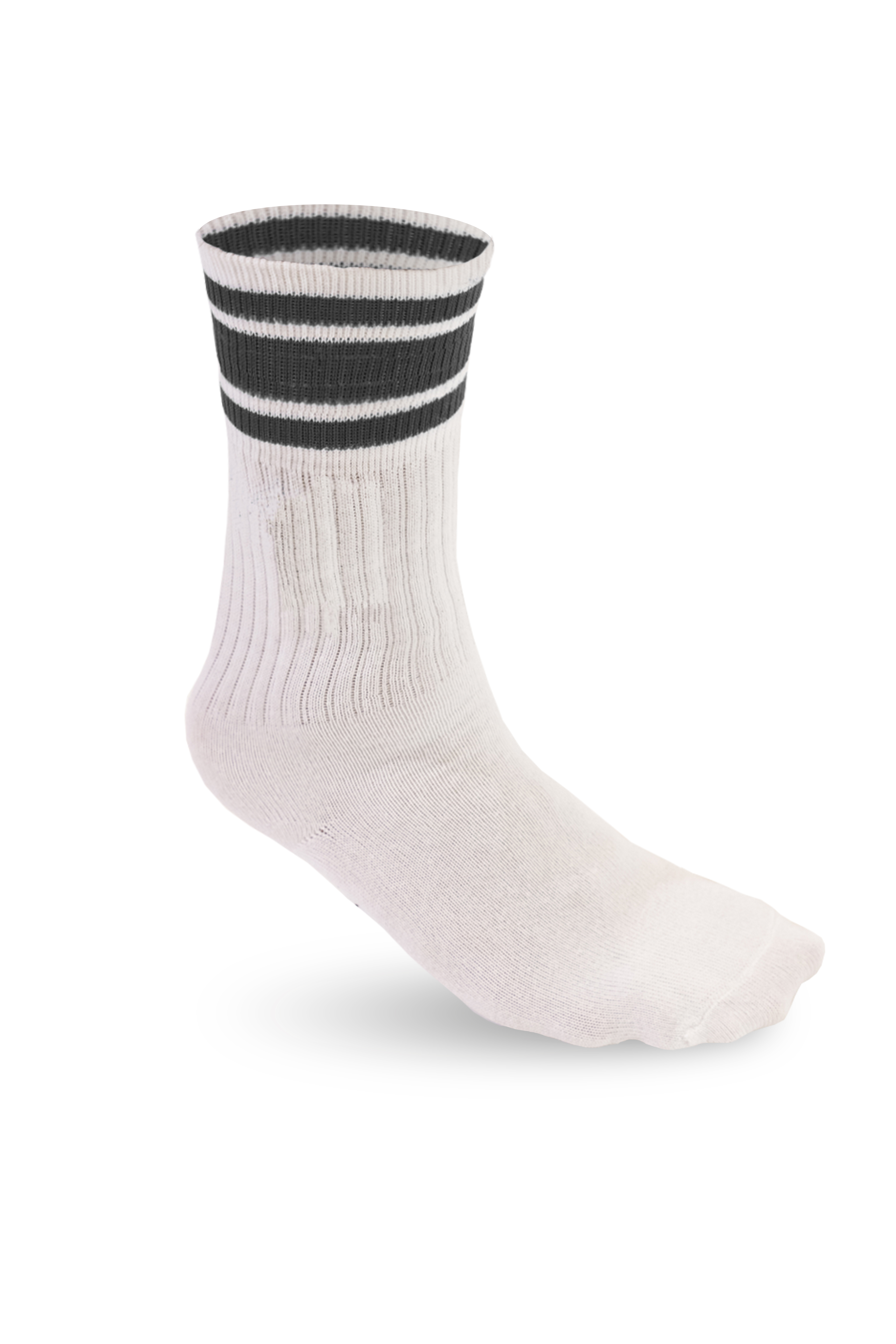 Chaussettes de basket-ball - 9912 - Noir/Blanc