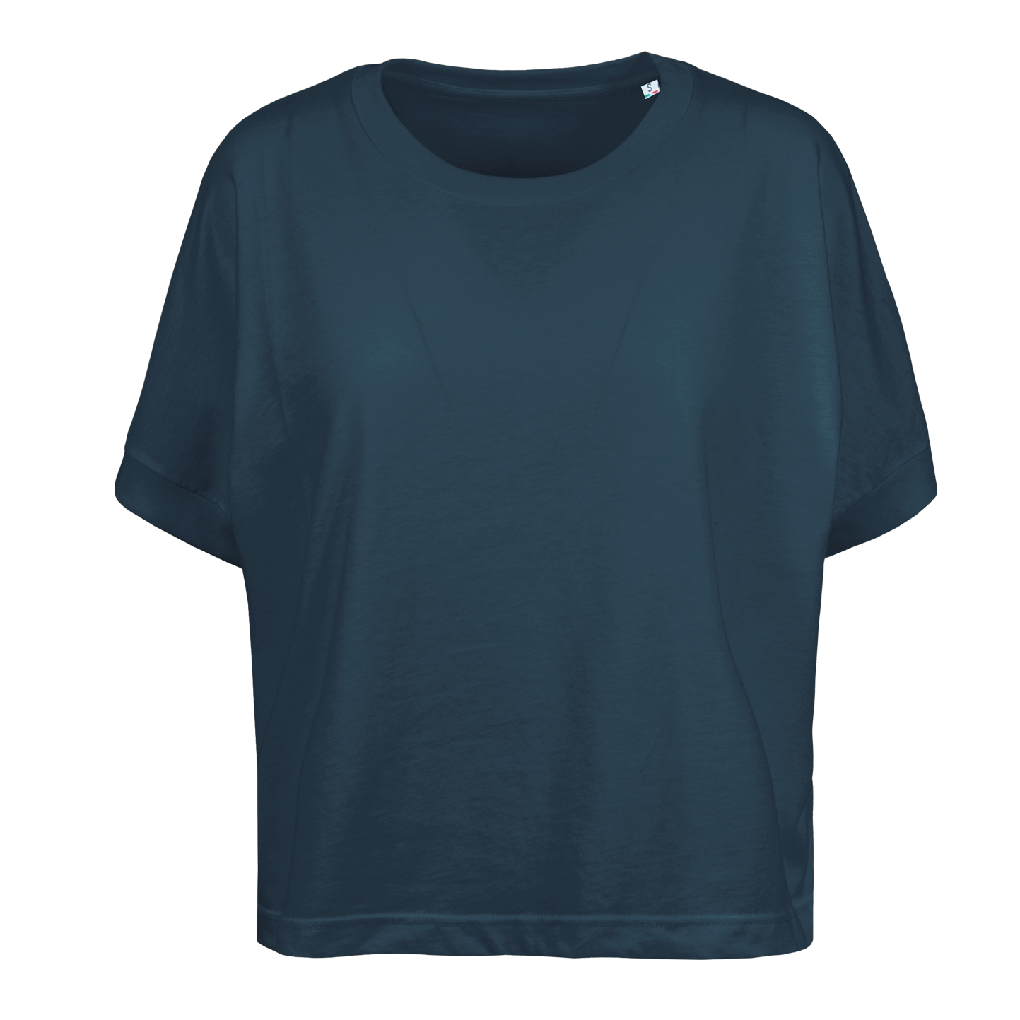 T-shirt oversize femme - NY - Bleu marine