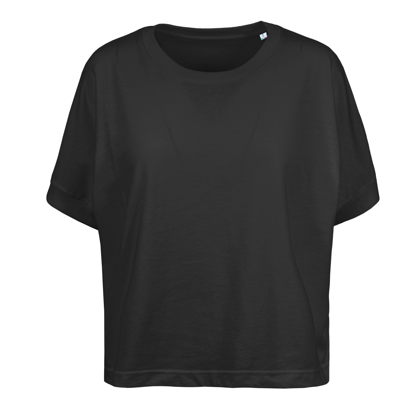 T-shirt oversize femme - 12 - Noir