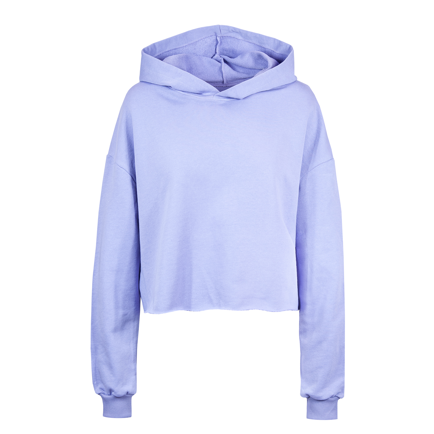 Amy cropped dameshoodie van French Terry - LI - Sering
