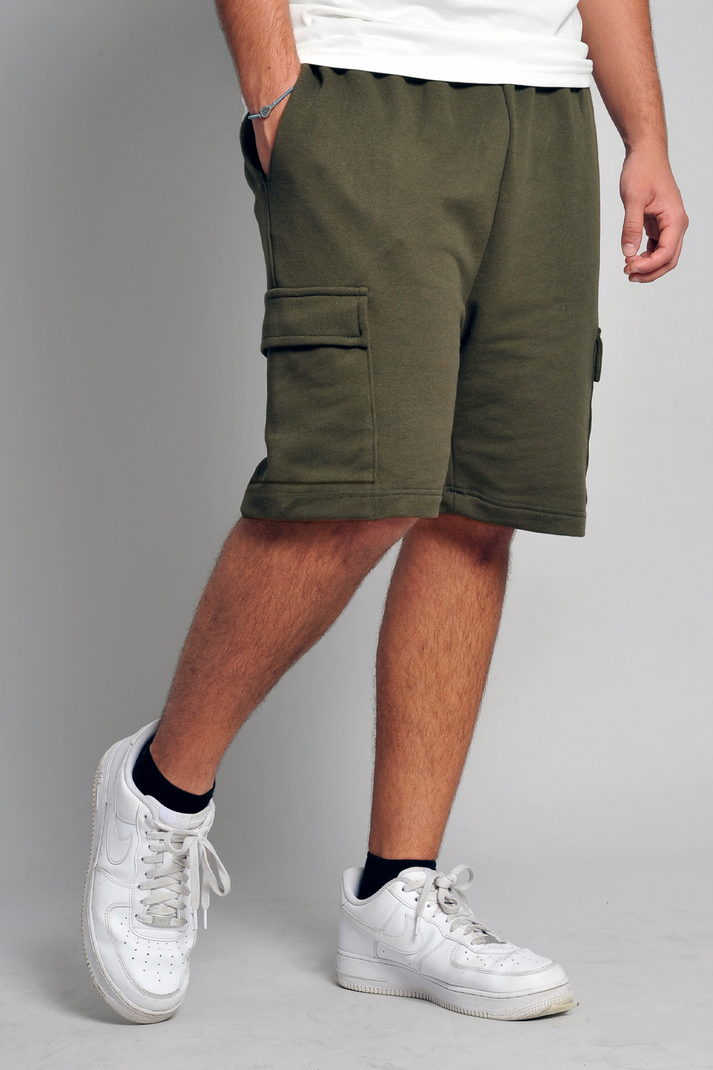 Billy French Terry cargo Bermuda shorts