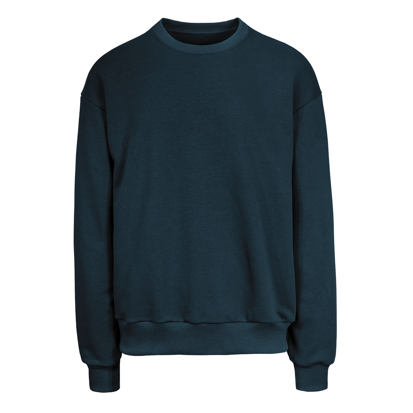365 unisex oversized sweater met ronde hals - NY - Marineblauw