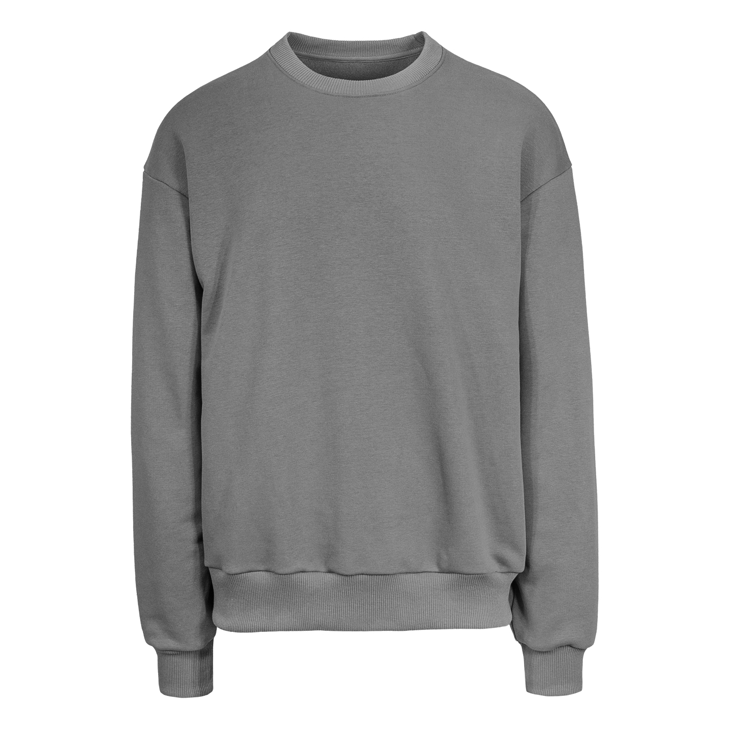 365 unisex oversized sweater met ronde hals - 11 - Koelgrijs
