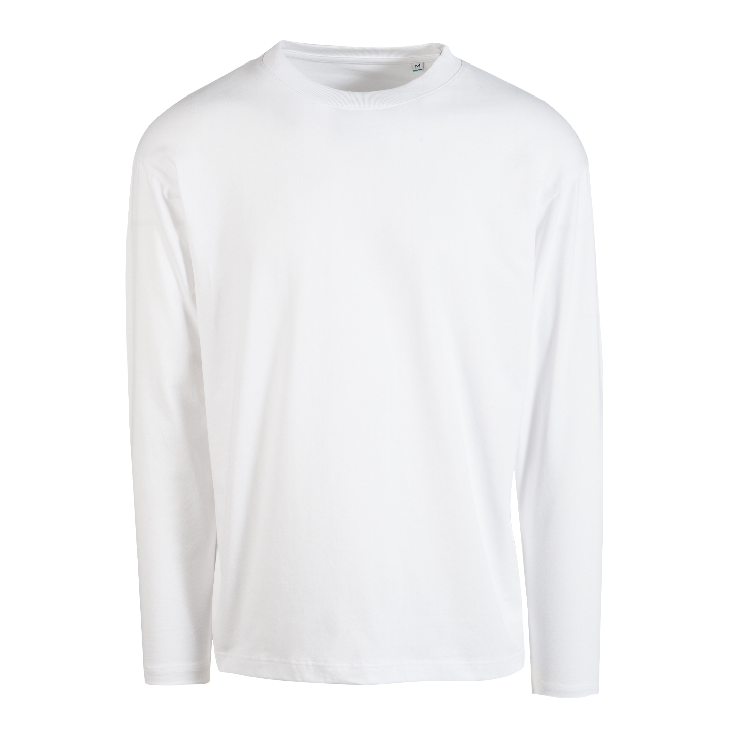 Unisex oversized T-shirt met lange mouwen - 99 - Wit