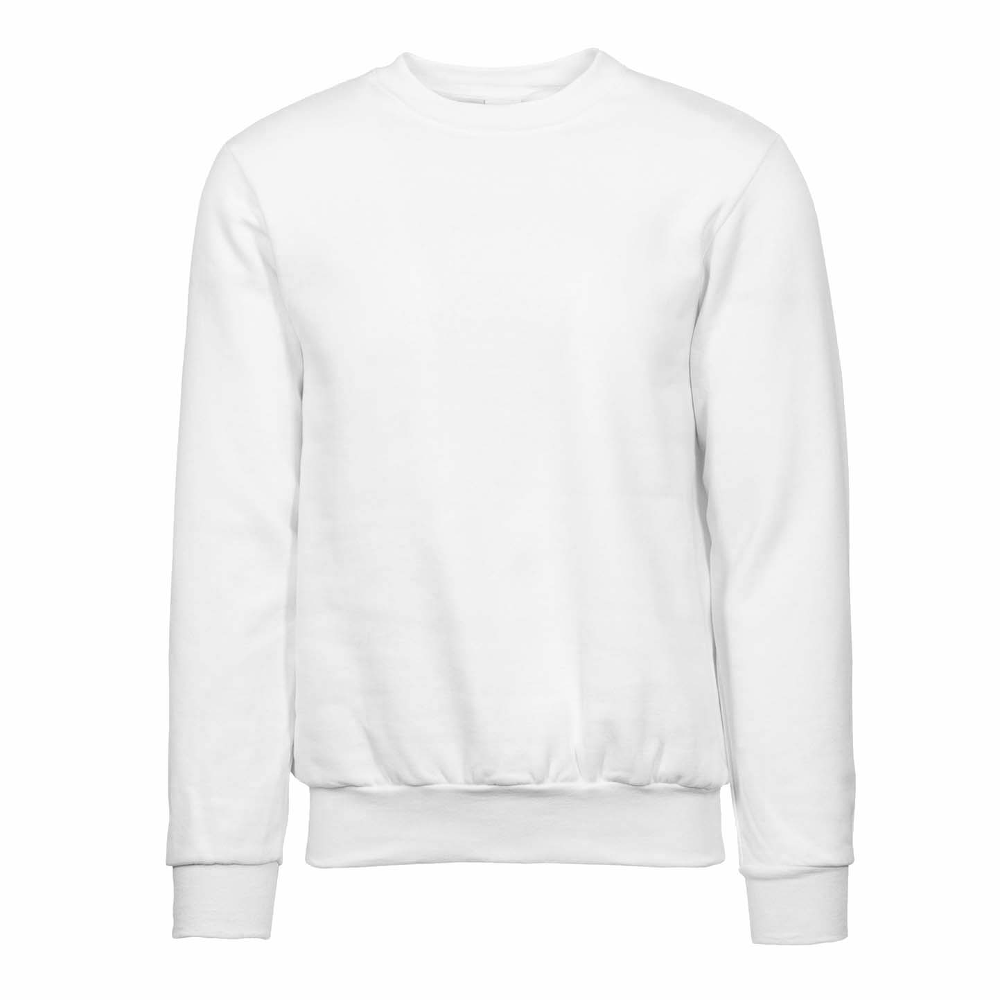 Trui met ronde hals - 99 - Wit