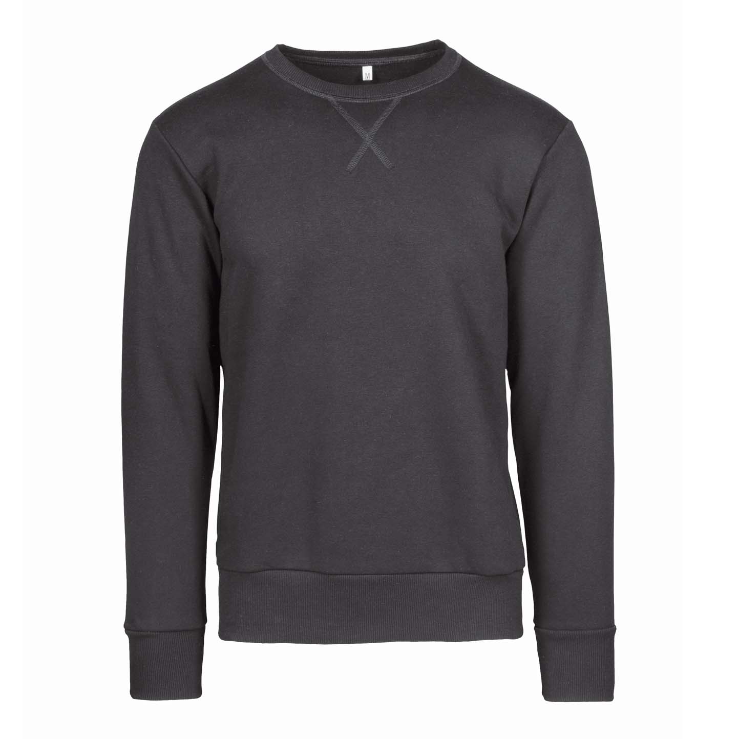 Trui met ronde hals - PS - Donkere lood