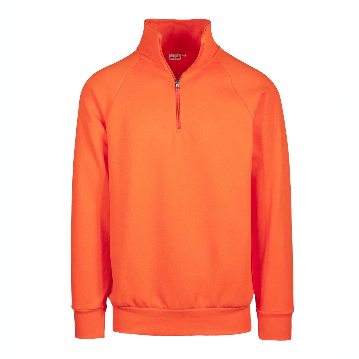 Sweat-shirt à col zippé - AR - Orange Sport