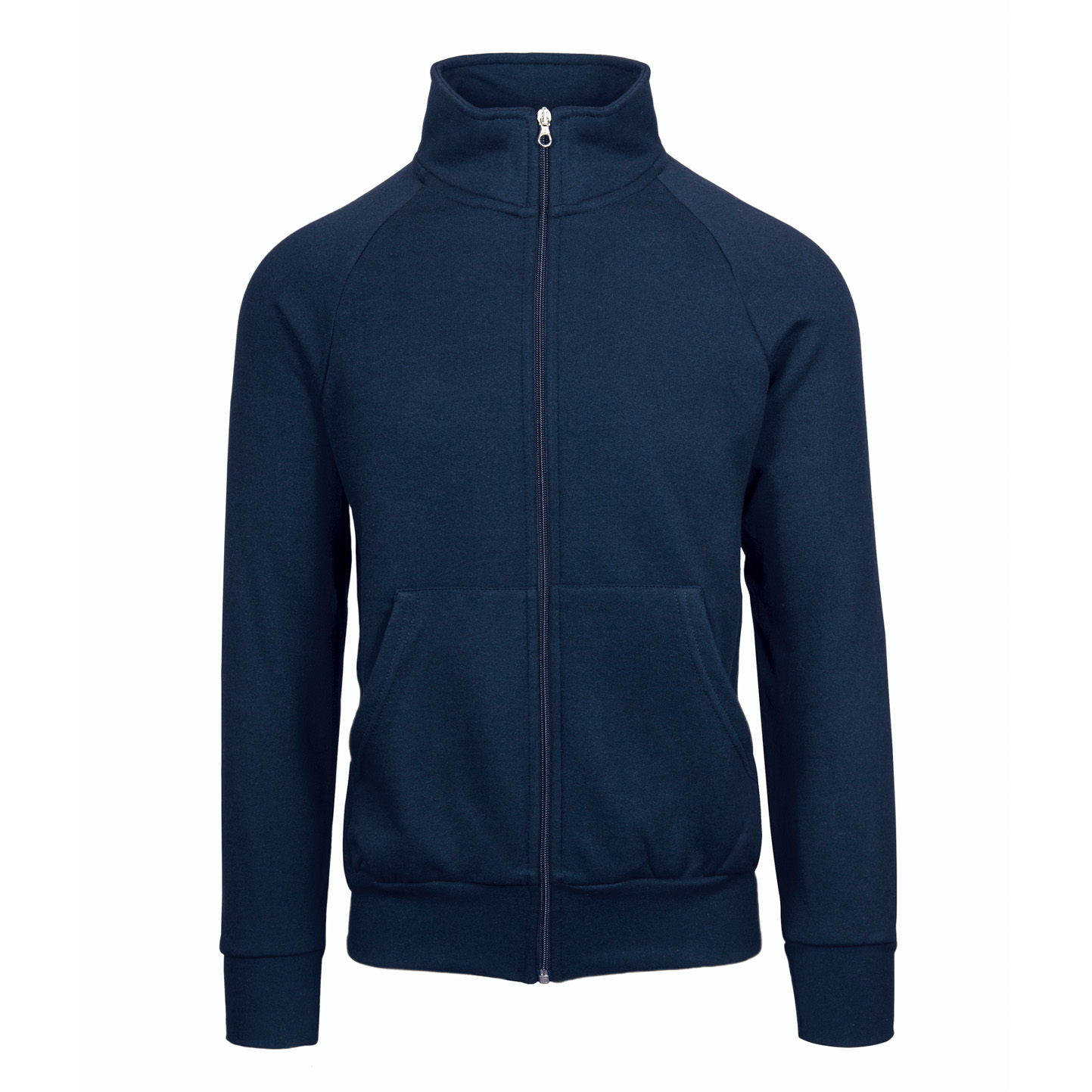 Trui met lange ritssluiting - 18 - Blauw
