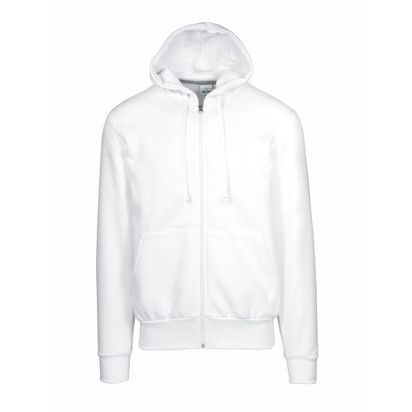 Sweatshirt à capuche - 99 - Blanc