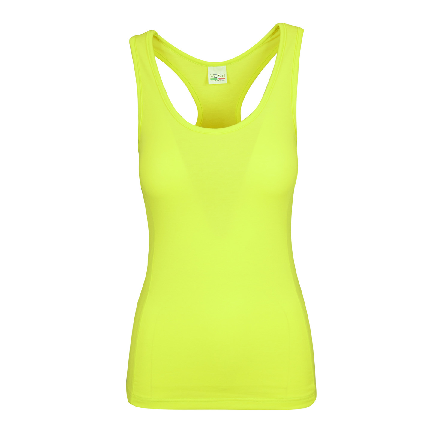 Débardeur dos nageur pour femme - YF - Jaune fluorescent XS OUT7