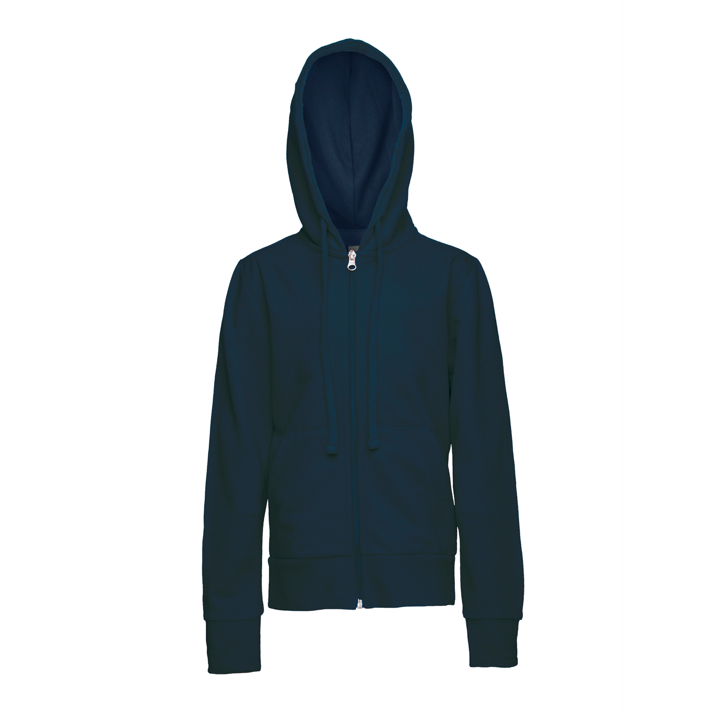 Kinderhoodie met rits - 18 - Blauw