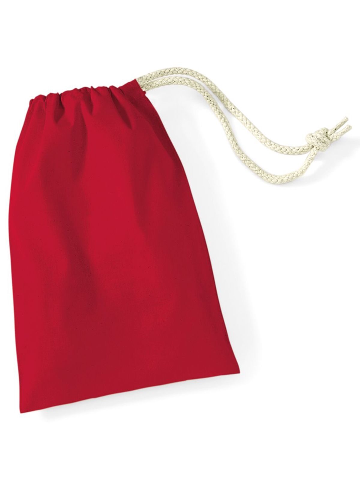 Katoenen tas maat XS - CSR - Klassiek rood