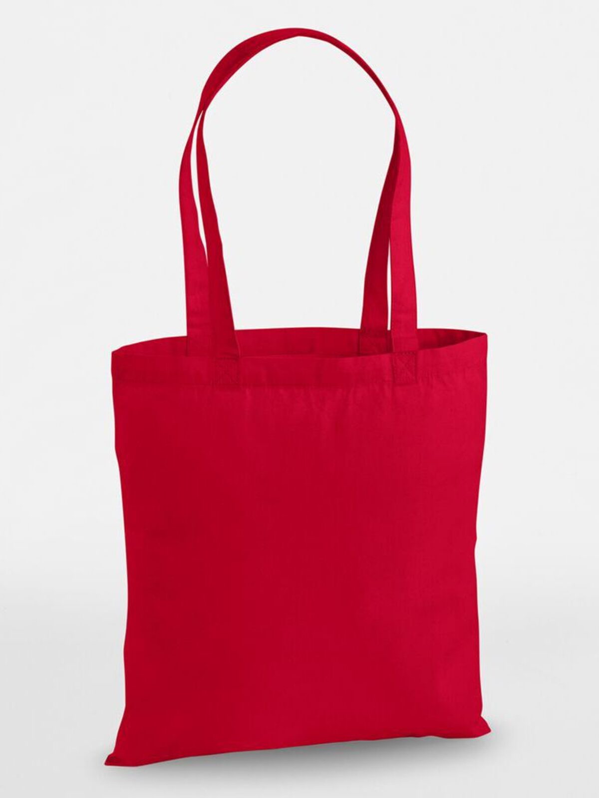 Sac cabas en coton de qualité supérieure - CSR - Rouge classique