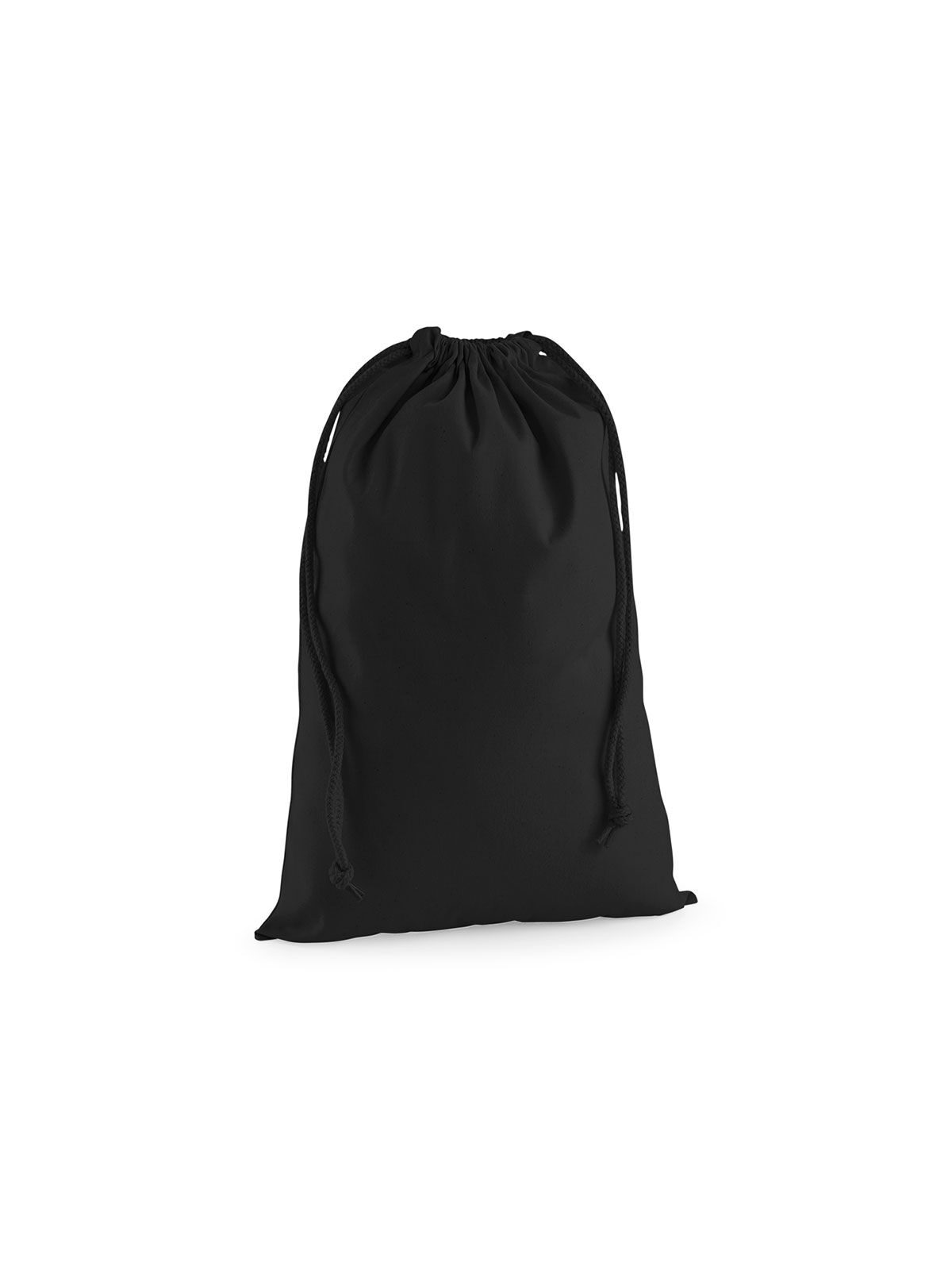 Sac de rangement en coton premium XS - BLK - Noir