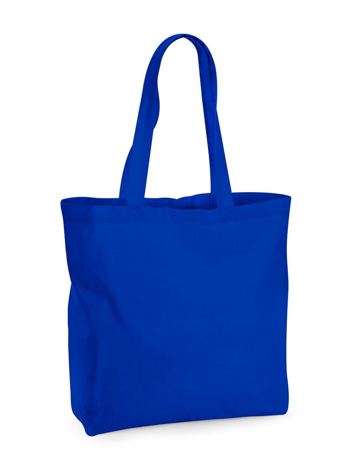 Sac cabas maxi en coton biologique de qualité supérieure - BRO - Royal brillant
