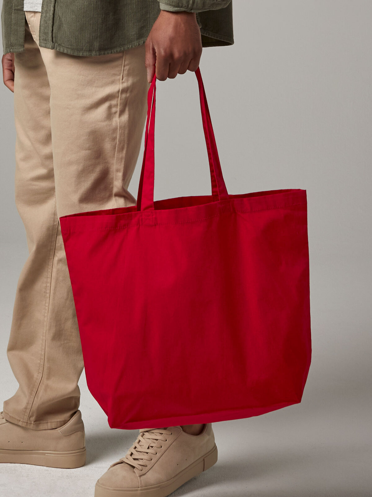 Maxi tas van biologisch premium katoen
