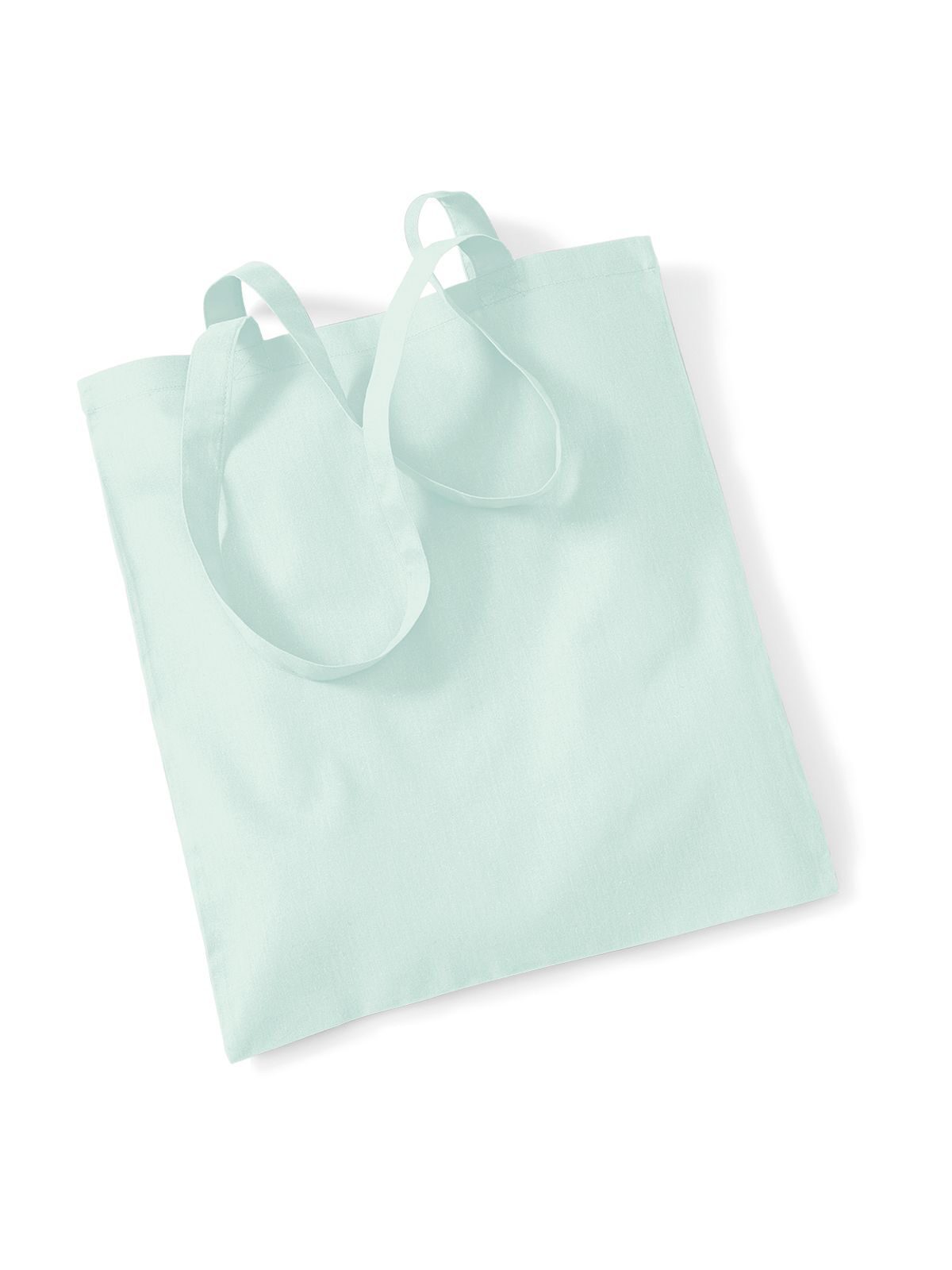 Tas voor het leven - Lange handvatten - PTMW - Pastel mint