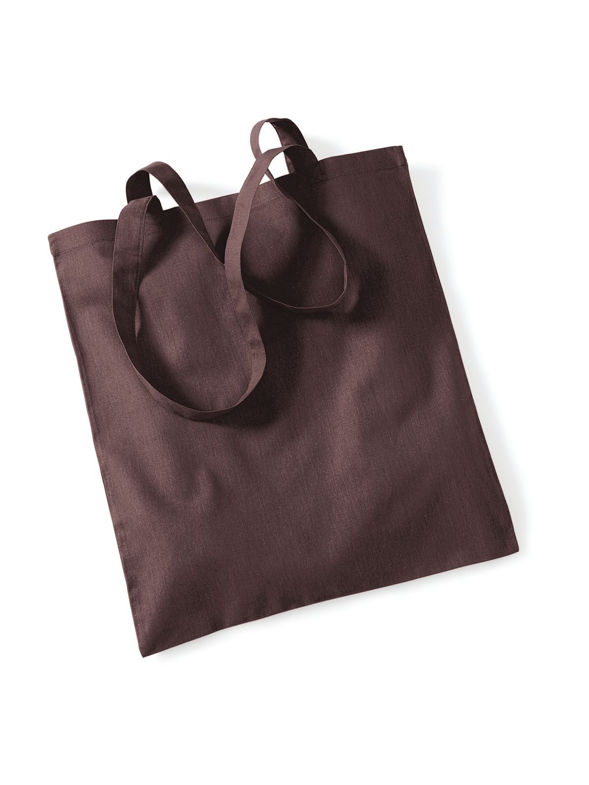 Tas voor het leven - Lange handvatten - CHO - Chocolade