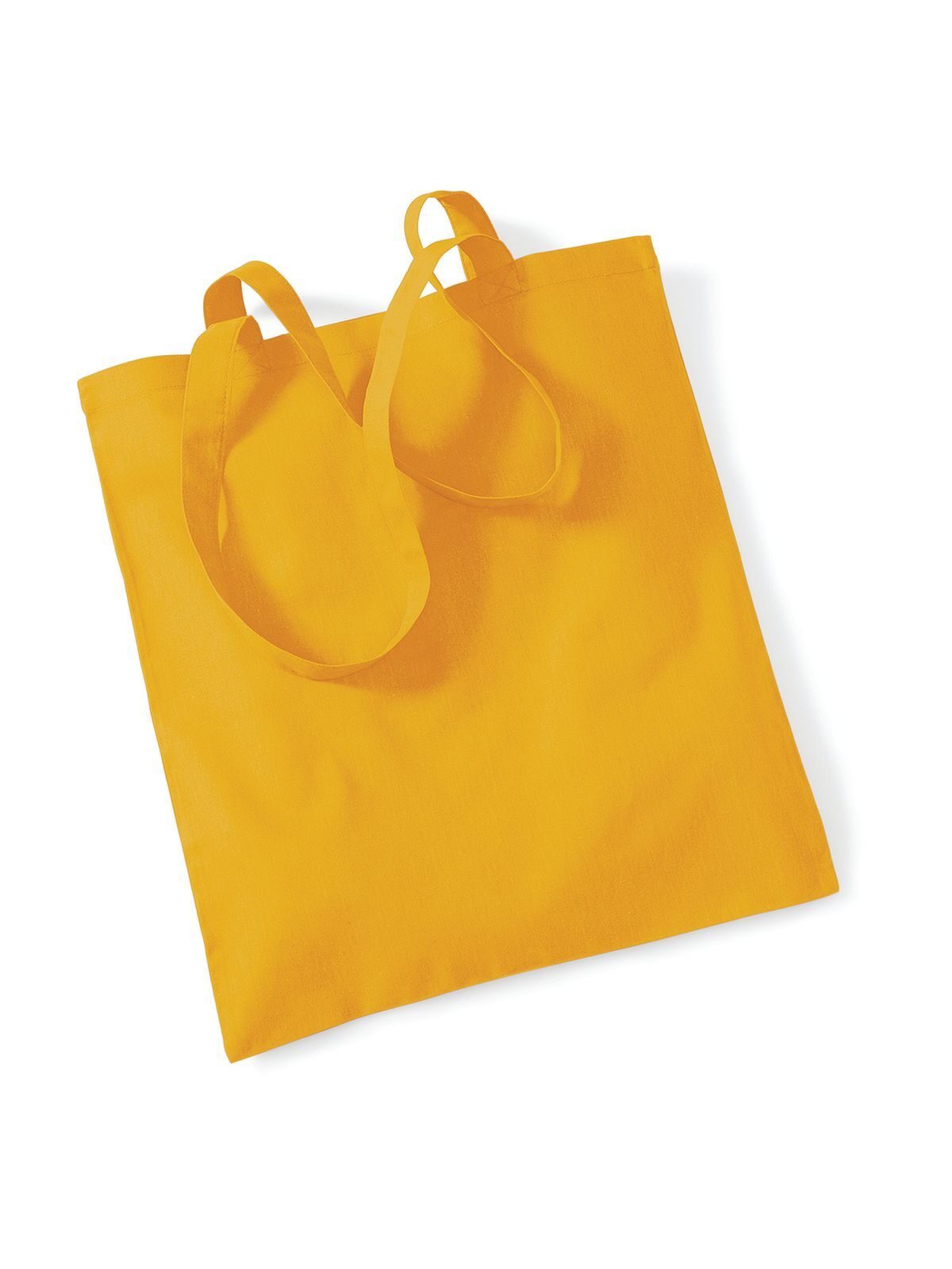 Tas voor het leven - Lange handvatten - MUS - Mosterd