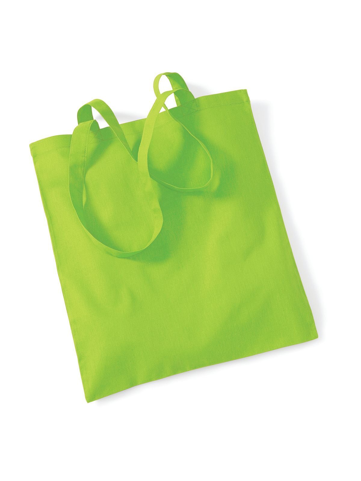 Tas voor het leven - Lange handvatten - LIM - Limoengroen