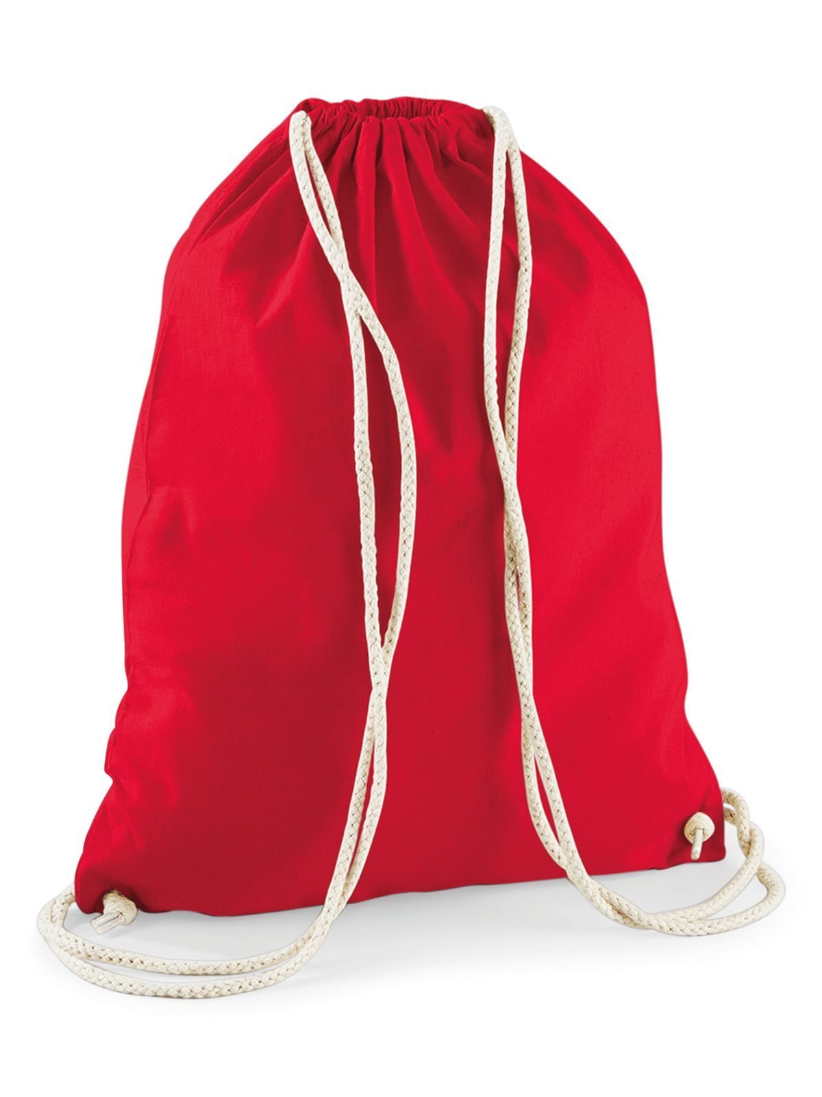 Katoenen gymzak - CSR - Klassiek rood