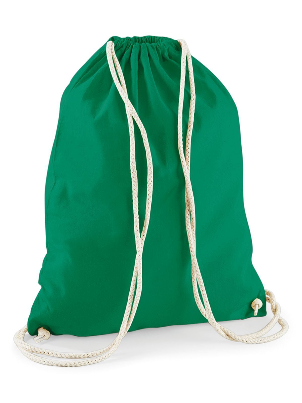 Katoenen gymzak - KEL - Kelly Green
