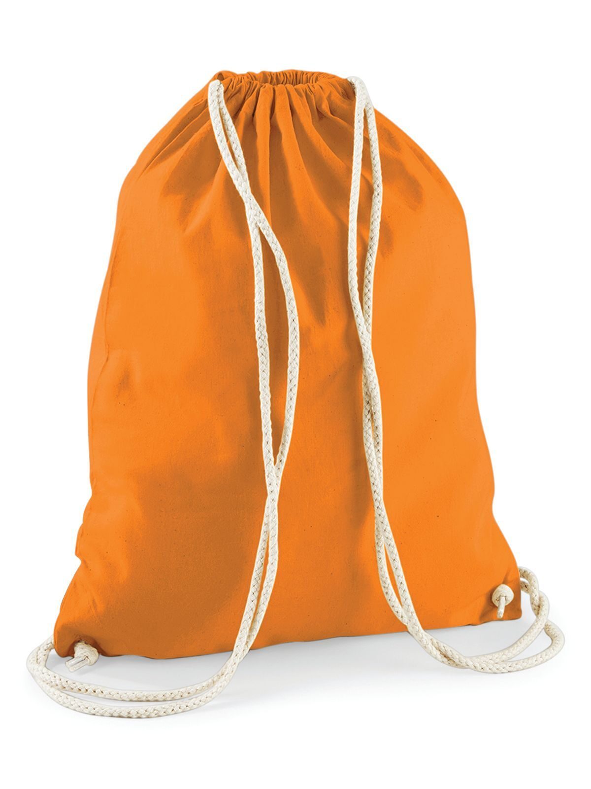 Katoenen gymzak - ORA - Oranje