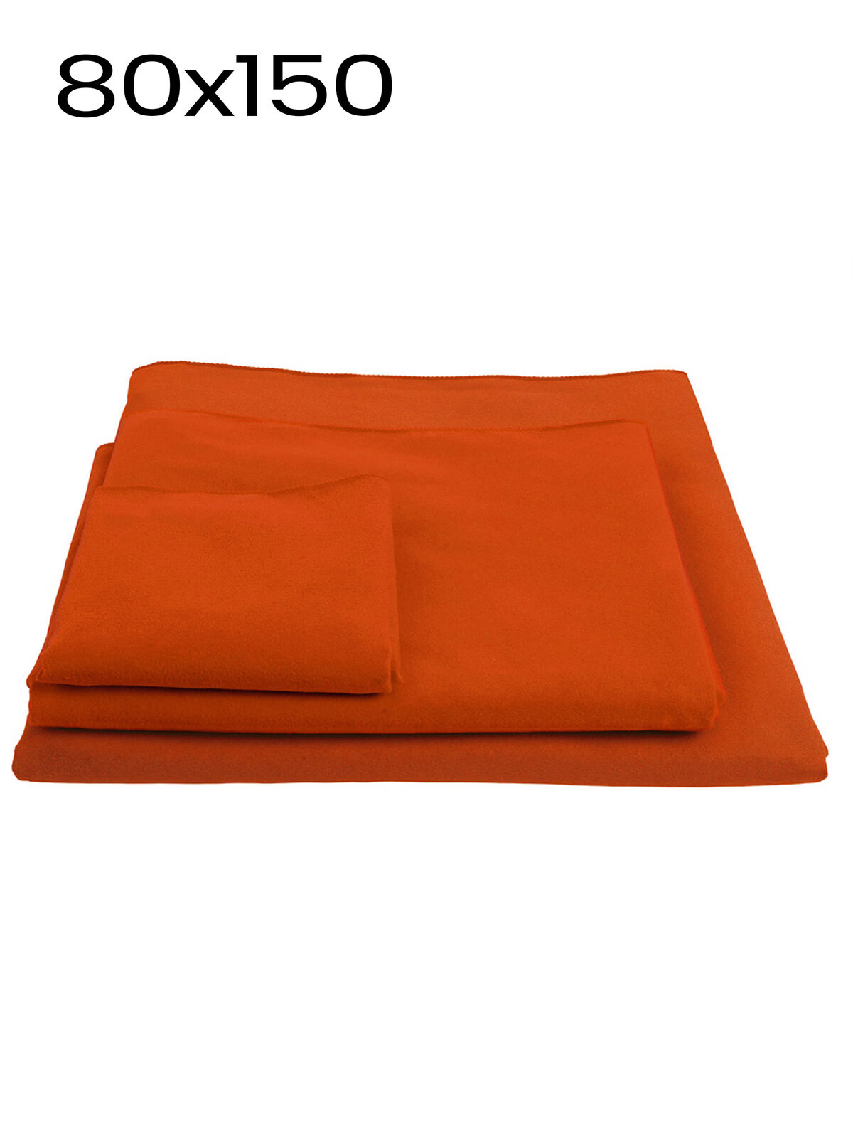 Serviette promotionnelle 80x150 - OR - ORANGE