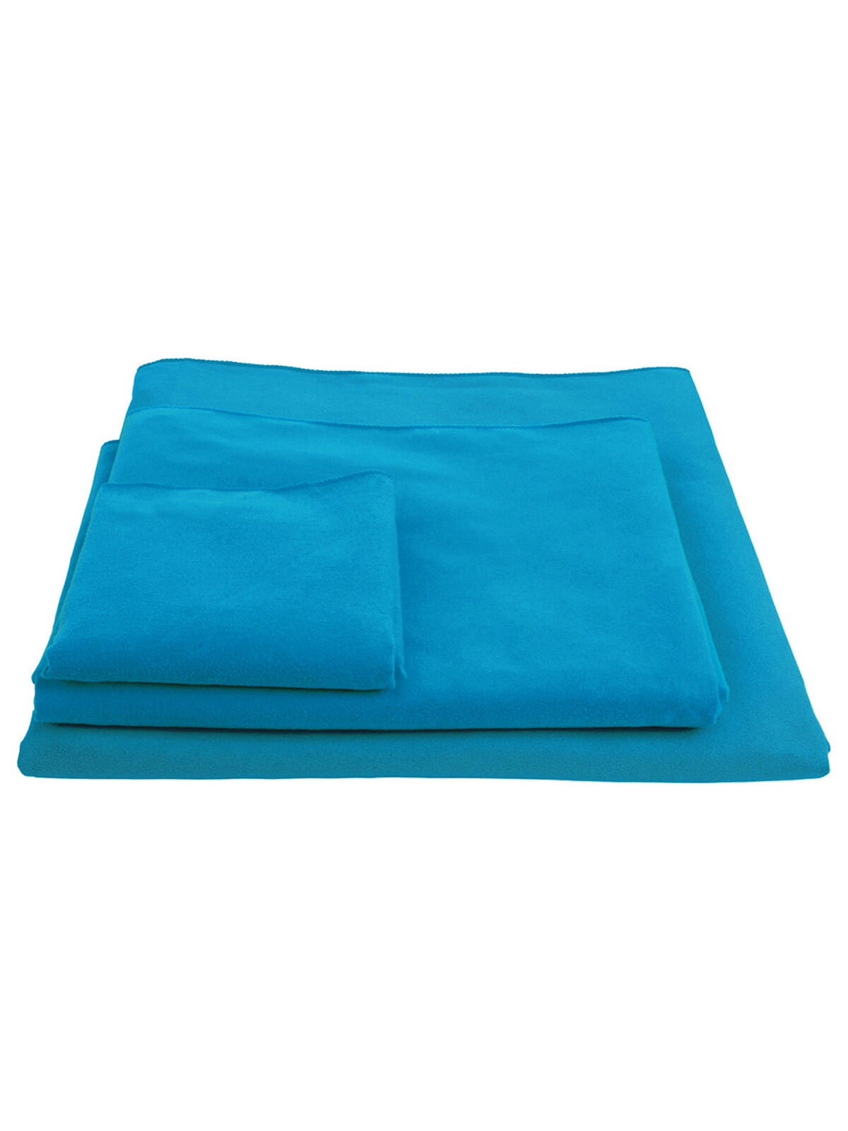 Serviette promotionnelle 80x150 - TU - TURQUOISE