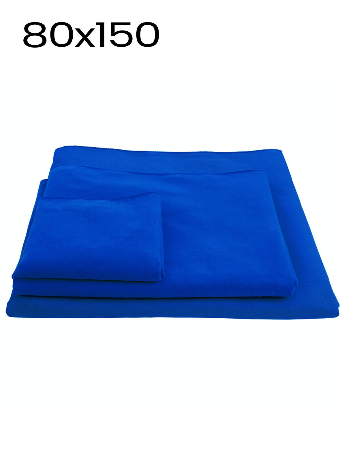 Serviette promotionnelle 80x150 - RB - RB-BLEU ROYAL