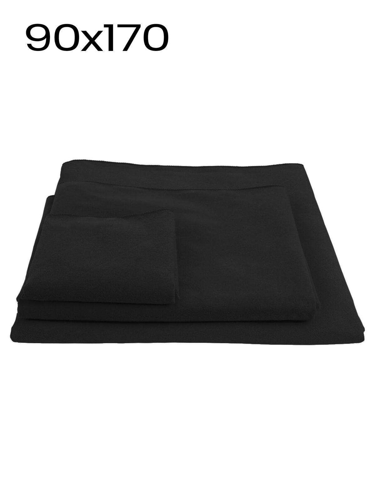 Handdoek - Gymmy 100x150 - BK - Zwart