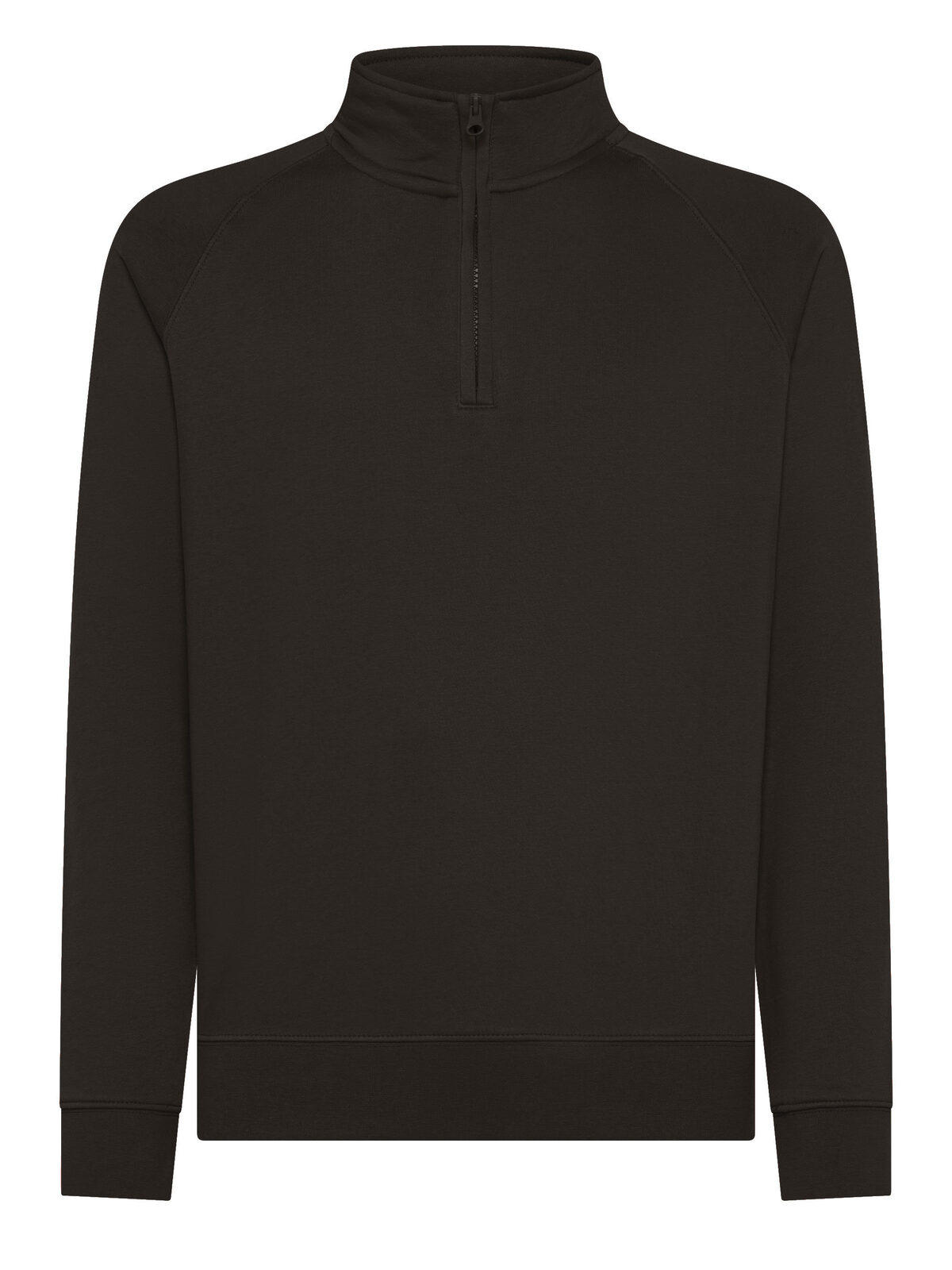 Sweat à col zippé raglan - BK - BK-NOIR