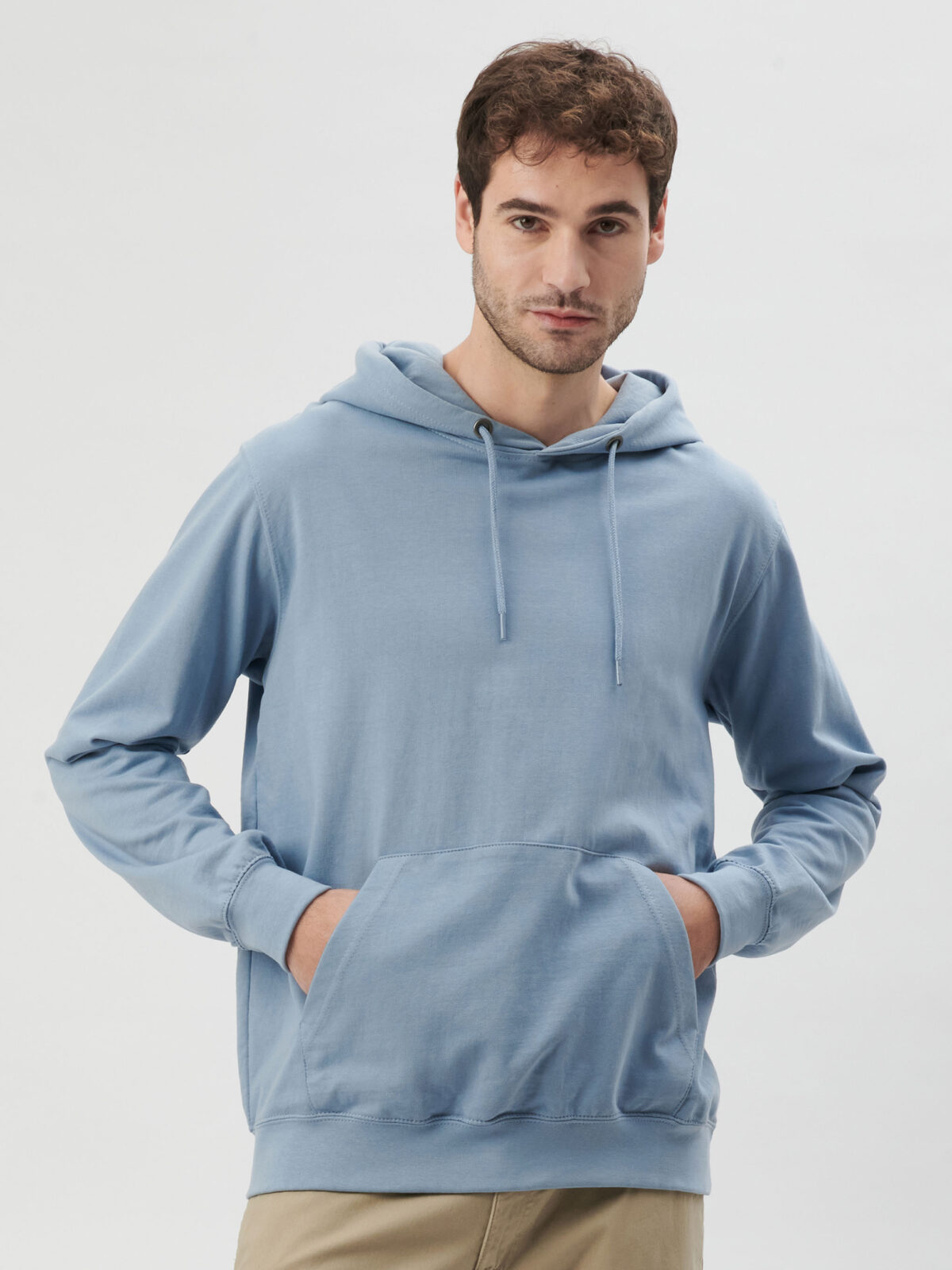 Sweat à capuche en éponge pour homme