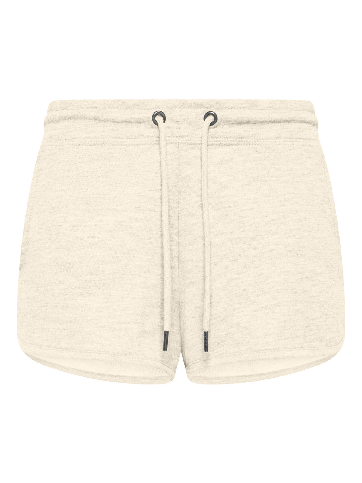 Pantalon de jogging court en tissu éponge pour femme - OW - BLANC CASSÉ