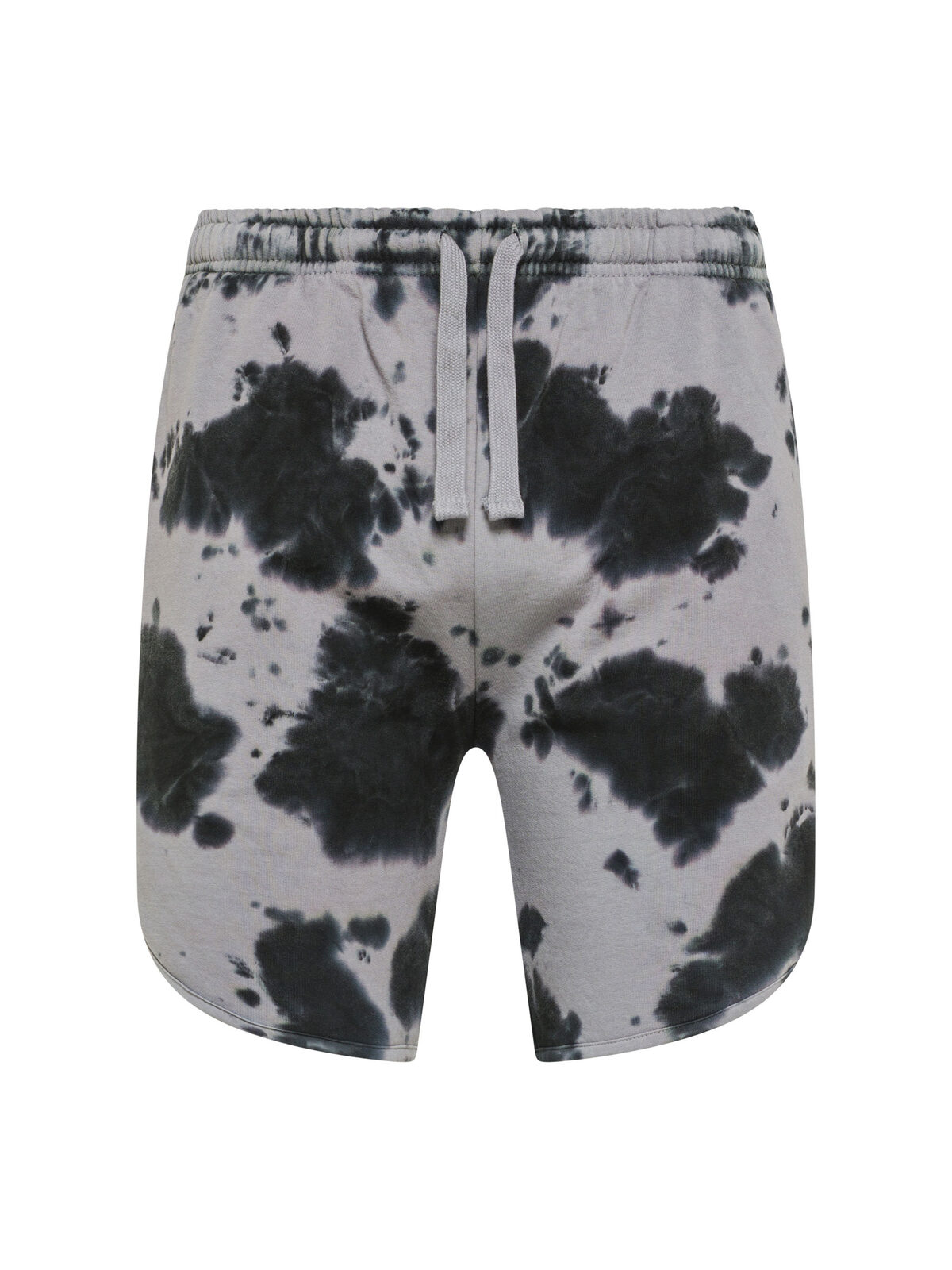 Genderneutrale shorts - Rosarito - TDOV1 - Tie-dye over grijze kleuren