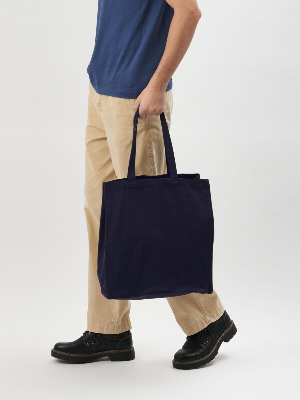 Organische canvas tas