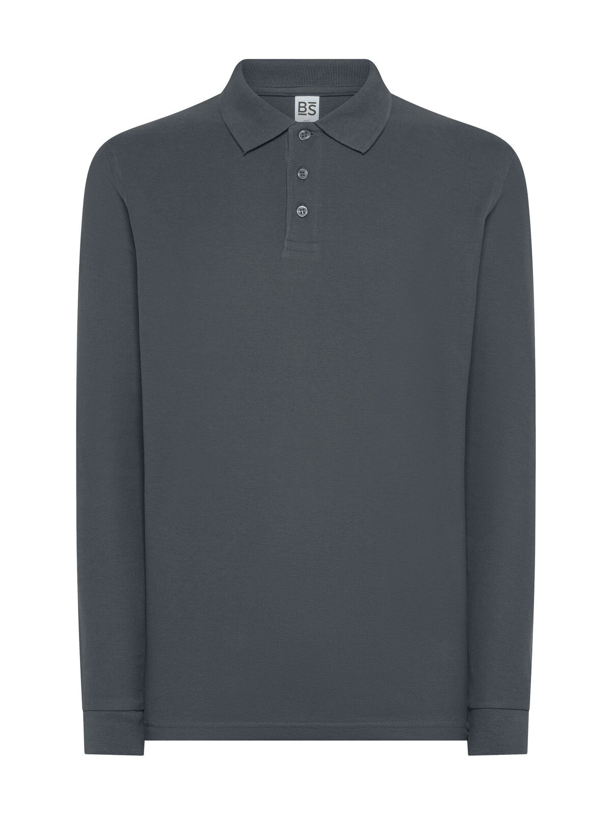 Evolution Polo LS - DG - Donkergrijs
