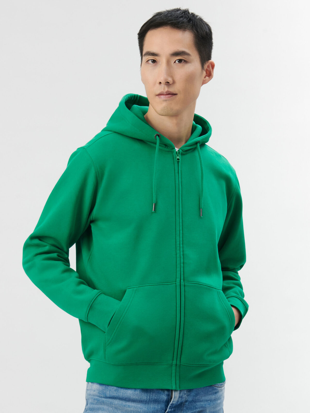 Capuche intégrale zippée