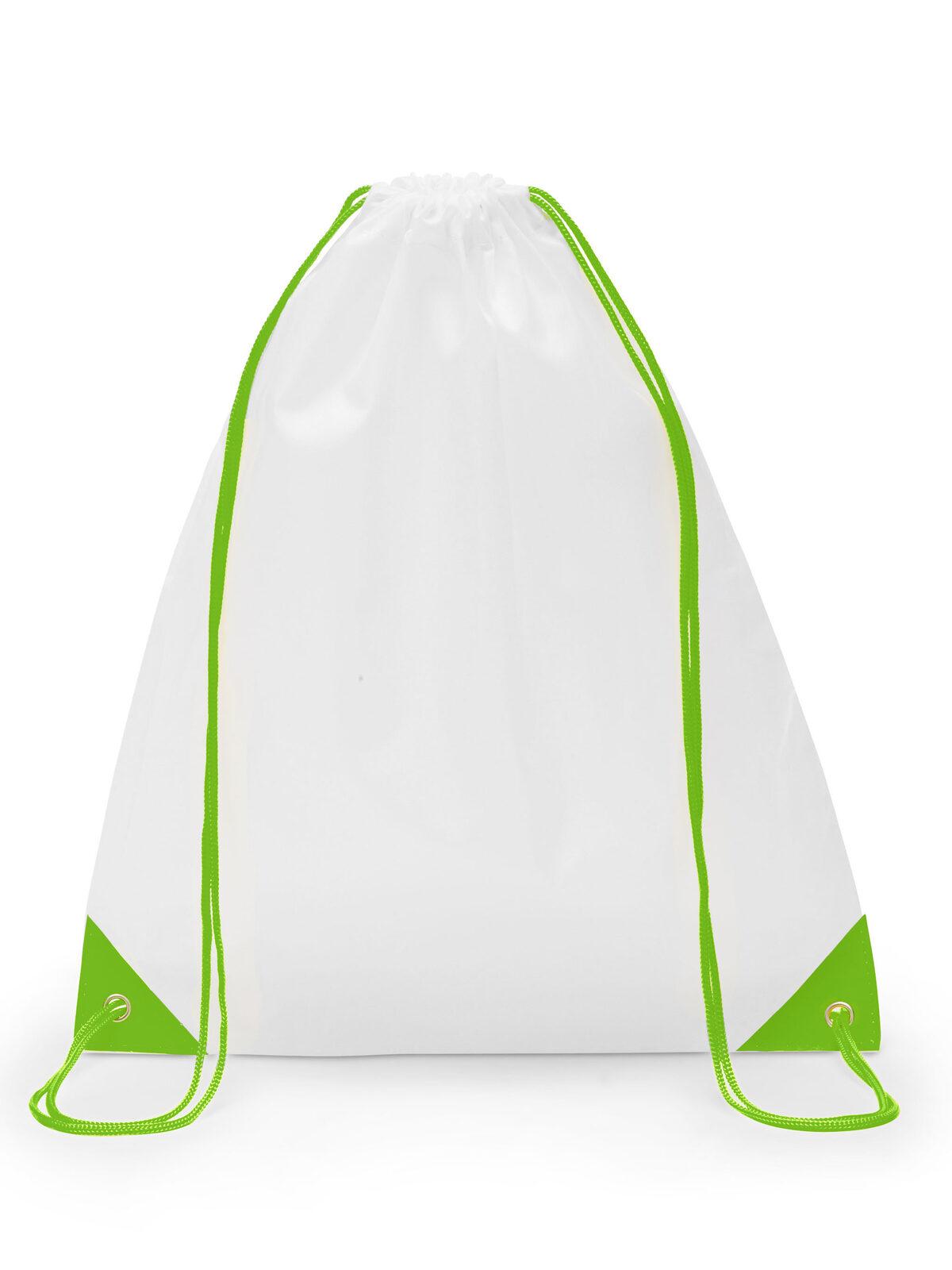Polyester sporttas - WHLI - Wit/Limoen