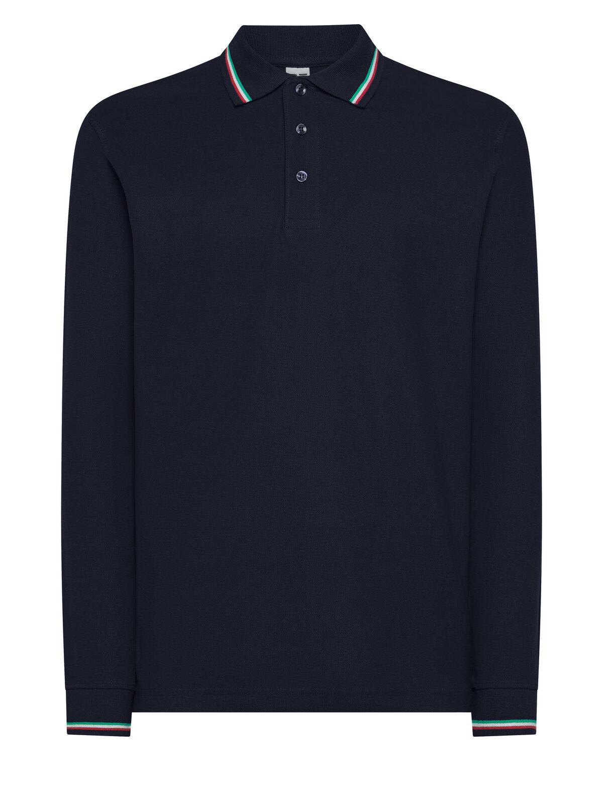 Polo met lange mouwen uit Italië - NY - NY-NAVY