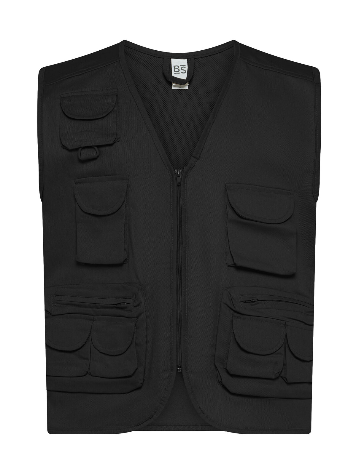 Verslaggever Vest - BK - Zwart