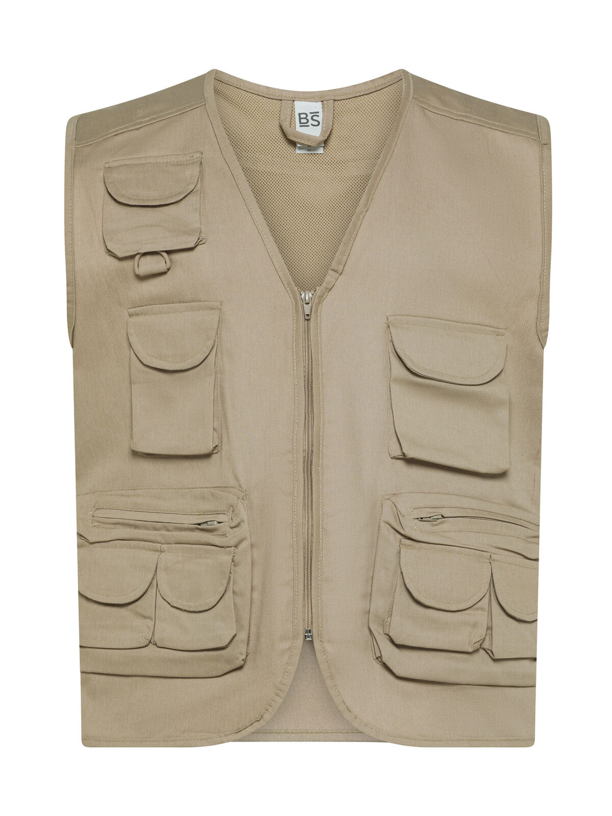Verslaggever Vest - BE - BEIGE