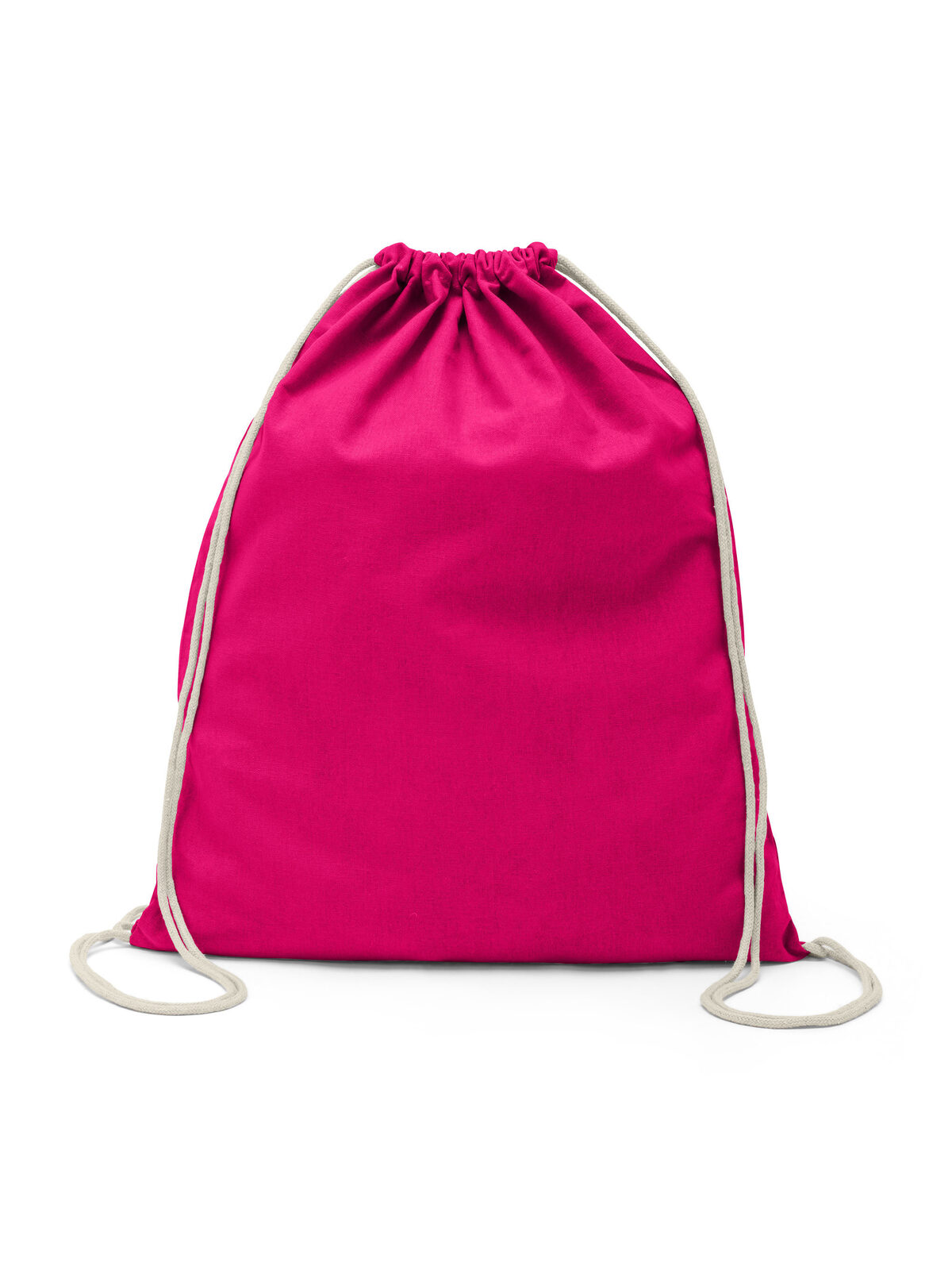 Katoenen gymzak - FU - FUCSIA