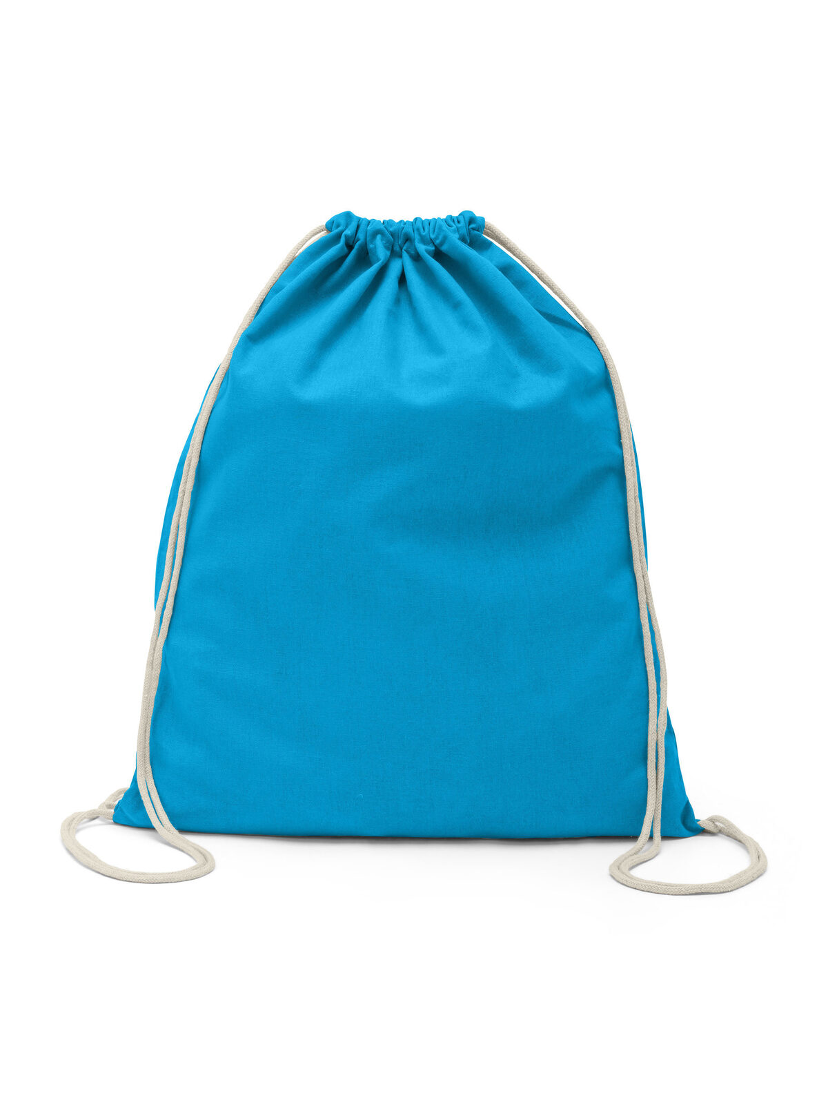 Katoenen gymzak - TU - TURQUOISE