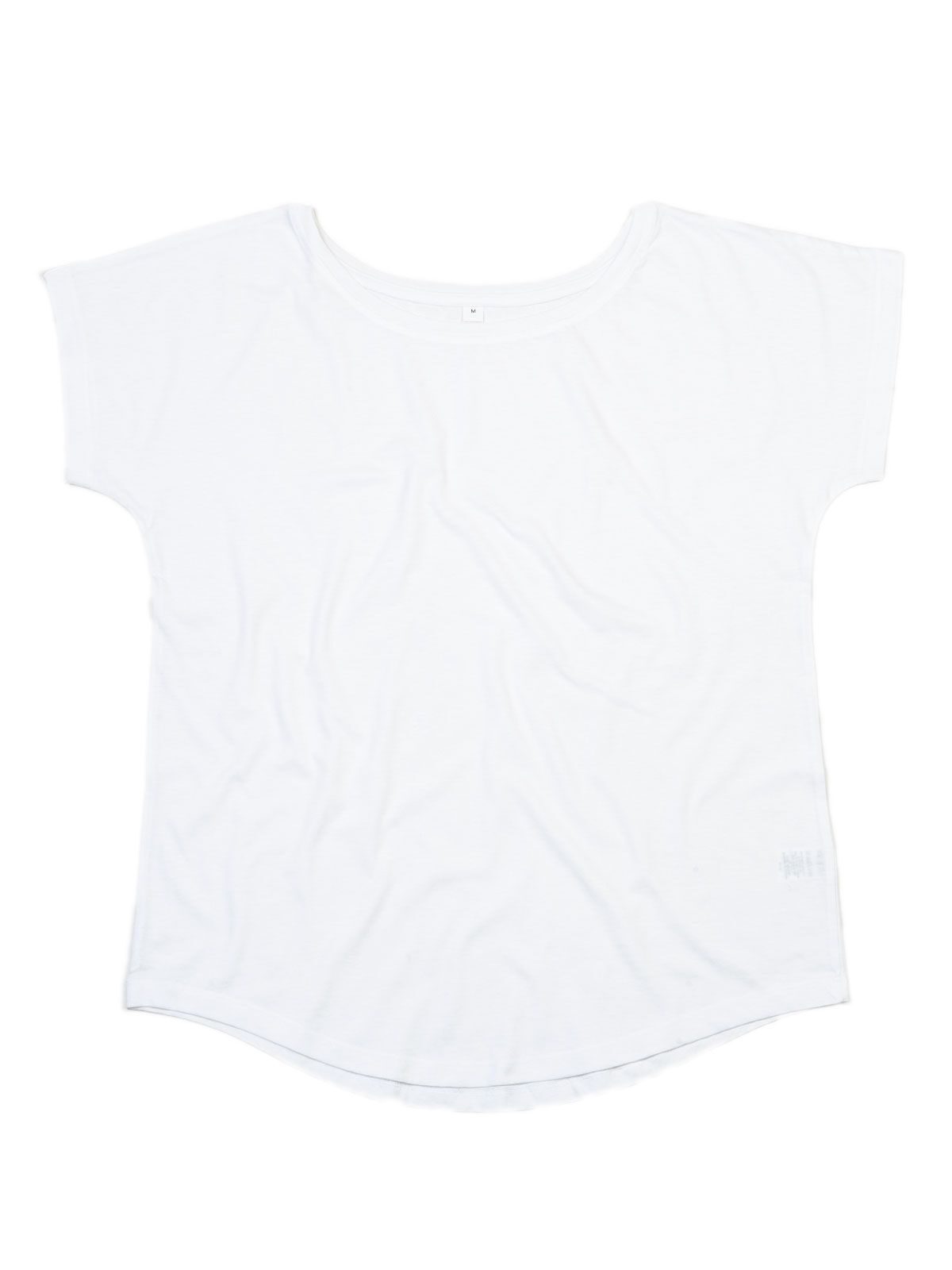 Dames T-shirt met losse pasvorm - WH - Wit